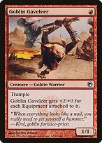 Glossy Finish Scars of Mirrodin Goblin Gaveleer ( #92 )