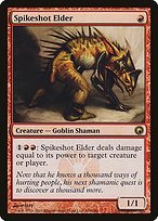 Glossy Finish Scars of Mirrodin Spikeshot Elder ( #104 )