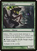 Glossy Finish Scars of Mirrodin Tangle Angler ( #128 )