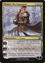 Glossy Finish Scars of Mirrodin Venser, the Sojourner ( #135 )