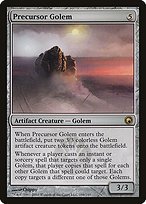Glossy Finish Scars of Mirrodin Precursor Golem ( #194 )