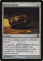 Glossy Finish Scars of Mirrodin Ratchet Bomb ( #196 )