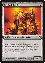 Glossy Finish Scars of Mirrodin Vulshok Replica ( #221 )