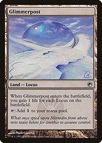 Glossy Finish Scars of Mirrodin Glimmerpost ( #227 )