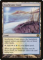 Glossy Finish Scars of Mirrodin Seachrome Coast ( #229 )