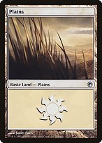 Glossy Finish Scars of Mirrodin Plains ( #230 )