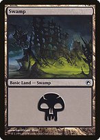 Glossy Finish Scars of Mirrodin Swamp ( #238 )