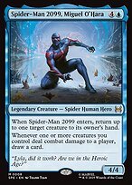 Matte Finish Marvel's Spider-Man Eternal Spider-Man 2099, Miguel O'Hara ( #8 )