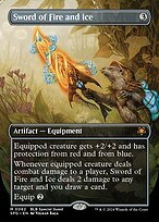 Glossy Finish Special Guests Sword of Fire and Ice ( #62 )