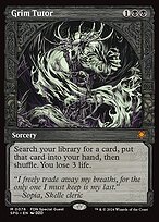 Glossy Finish Special Guests Grim Tutor ( #76 )