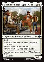 Matte Finish Marvel's Spider-Man Flash Thompson, Spider-Fan ( #7 )