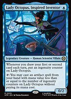 Matte Finish Marvel's Spider-Man Lady Octopus, Inspired Inventor ( #35 )