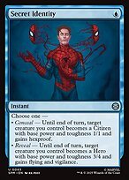 Matte Finish Marvel's Spider-Man Secret Identity ( #43 )