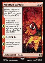 Matte Finish Marvel's Spider-Man Maximum Carnage ( #83 )