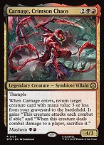 Matte Finish Marvel's Spider-Man Carnage, Crimson Chaos ( #125 )