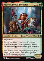 Matte Finish Marvel's Spider-Man Kraven, Proud Predator ( #132 )