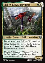 Matte Finish Marvel's Spider-Man Spider-Girl, Legacy Hero ( #149 )