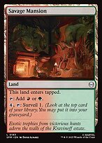 Matte Finish Marvel's Spider-Man Savage Mansion ( #183 )