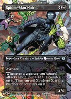 Matte Finish Marvel's Spider-Man Spider-Man Noir ( #204 )