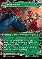 Matte Finish Marvel's Spider-Man Miles Morales // Ultimate Spider-Man ( #211 )