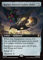 Matte Finish Marvel's Spider-Man Rocket-Powered Goblin Glider ( #281 )