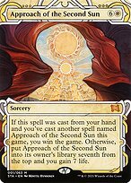Glossy Finish Strixhaven Mystical Archive Approach of the Second Sun ( #1 )