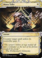 Glossy Finish Strixhaven Mystical Archive Mana Tithe ( #8 )