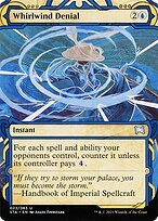 Glossy Finish Strixhaven Mystical Archive Whirlwind Denial ( #23 )