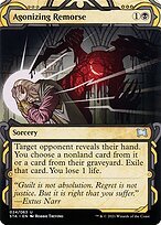 Glossy Finish Strixhaven Mystical Archive Agonizing Remorse ( #24 )