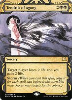 Glossy Finish Strixhaven Mystical Archive Tendrils of Agony ( #34 )