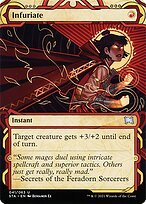 Glossy Finish Strixhaven Mystical Archive Infuriate ( #41 )