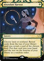 Glossy Finish Strixhaven Mystical Archive Abundant Harvest ( #48 )