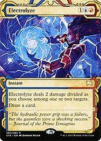 Glossy Finish Strixhaven Mystical Archive Electrolyze ( #60 )