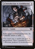 Matte Finish Strixhaven: School of Mages Introduction to Annihilation ( #3 )