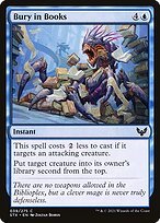Matte Finish Strixhaven: School of Mages Bury in Books ( #39 )