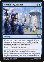 Matte Finish Strixhaven: School of Mages Mentor's Guidance ( #46 )