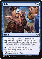 Matte Finish Strixhaven: School of Mages Reject ( #50 )