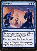 Matte Finish Strixhaven: School of Mages Snow Day ( #53 )
