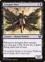 Matte Finish Strixhaven: School of Mages Arrogant Poet ( #63 )