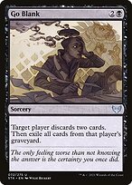 Matte Finish Strixhaven: School of Mages Go Blank ( #72 )