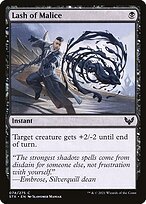 Matte Finish Strixhaven: School of Mages Lash of Malice ( #74 )