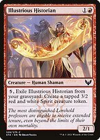 Matte Finish Strixhaven: School of Mages Illustrious Historian ( #109 )