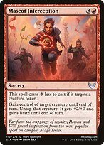 Matte Finish Strixhaven: School of Mages Mascot Interception ( #110 )