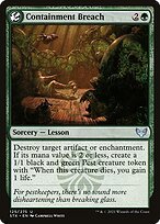 Matte Finish Strixhaven: School of Mages Containment Breach ( #125 )