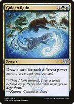 Matte Finish Strixhaven: School of Mages Golden Ratio ( #190 )