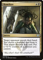 Matte Finish Strixhaven: School of Mages Humiliate ( #193 )