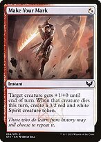Matte Finish Strixhaven: School of Mages Make Your Mark ( #204 )
