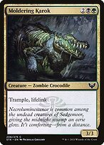 Matte Finish Strixhaven: School of Mages Moldering Karok ( #206 )