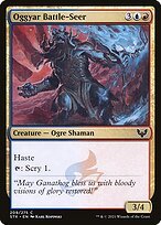 Matte Finish Strixhaven: School of Mages Oggyar Battle-Seer ( #209 )