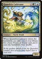 Matte Finish Strixhaven: School of Mages Quandrix Cultivator ( #218 )
